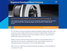 Tablet Screenshot of keystonepm.com